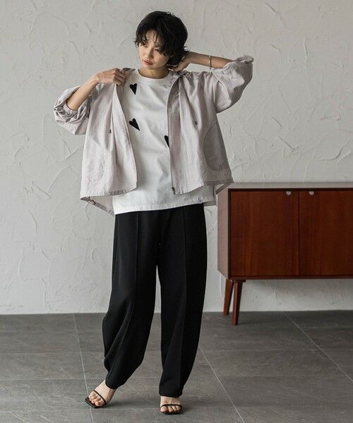 MAYSON GREY / メイソングレイ テーラードジャケット | 【40周年限定】シアースラブドロストフーディブルゾン | 詳細19