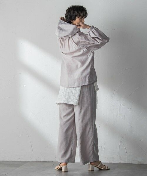 MAYSON GREY / メイソングレイ テーラードジャケット | 【40周年限定】シアースラブドロストフーディブルゾン | 詳細16