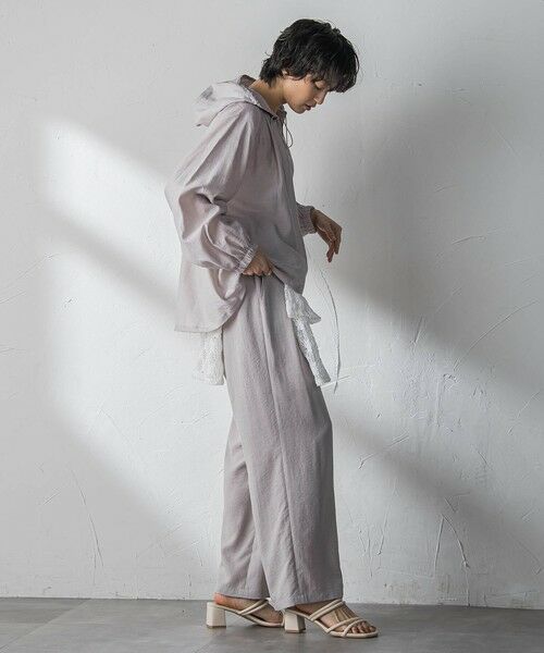 MAYSON GREY / メイソングレイ テーラードジャケット | 【40周年限定】シアースラブドロストフーディブルゾン | 詳細18