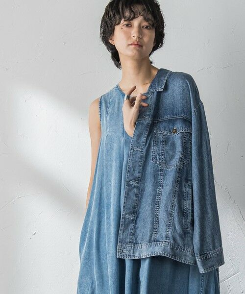 MAYSON GREY / メイソングレイ テーラードジャケット | ゆれるデニムジャケット | 詳細22