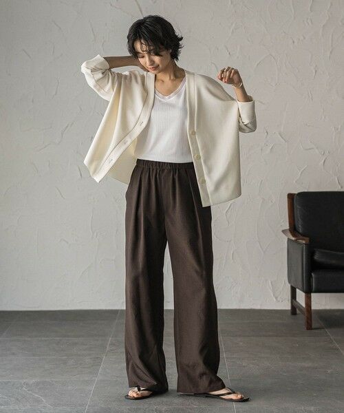 MAYSON GREY / メイソングレイ キャミソール・チューブトップ | シアーネックリブタンクトップ | 詳細4