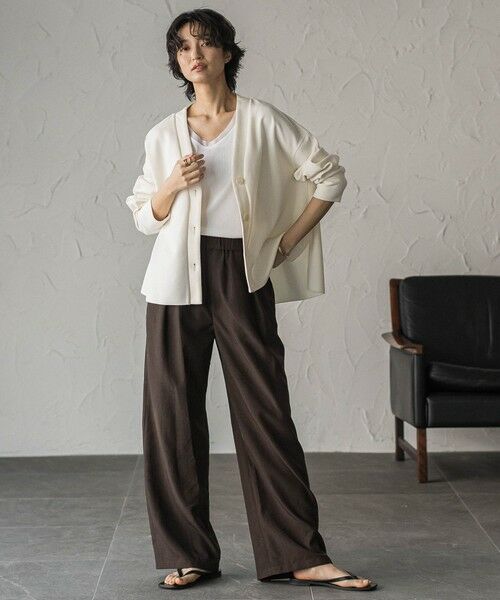 MAYSON GREY / メイソングレイ キャミソール・チューブトップ | シアーネックリブタンクトップ | 詳細6