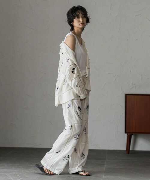 MAYSON GREY / メイソングレイ キャミソール・チューブトップ | シアーネックリブタンクトップ | 詳細8