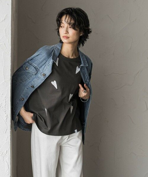 MAYSON GREY / メイソングレイ カットソー | 【40周年限定】LOVE刺繍ルーズTシャツ | 詳細19