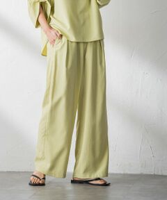 MAYSON GREY / メイソングレイ その他パンツ | 【一瞬で楽とキレイを叶える】タンブラーブッチャーイージーワイドパンツ≪セットアップ対応≫