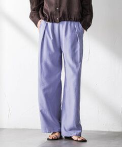 MAYSON GREY / メイソングレイ その他パンツ | 【一瞬で楽とキレイを叶える】タンブラーブッチャーイージーワイドパンツ≪セットアップ対応≫
