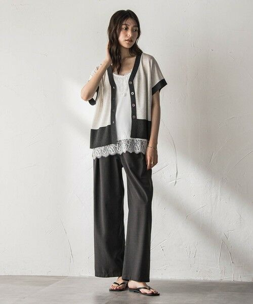 MAYSON GREY / メイソングレイ その他パンツ | 【新色追加 / 一瞬で楽とキレイを叶える】タンブラーブッチャーイージーワイドパンツ≪セットアップ対応≫ | 詳細17
