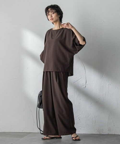 MAYSON GREY / メイソングレイ その他パンツ | 【一瞬で楽とキレイを叶える】タンブラーブッチャーイージーワイドパンツ≪セットアップ対応≫ | 詳細25