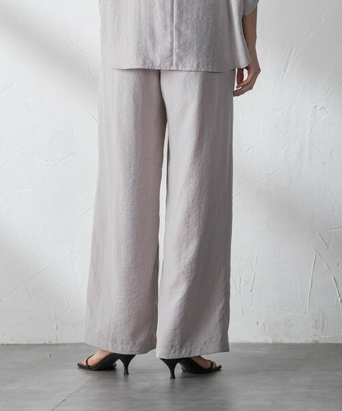 MAYSON GREY / メイソングレイ その他パンツ | 【一瞬で楽とキレイを叶える】タンブラーブッチャーイージーワイドパンツ≪セットアップ対応≫ | 詳細27