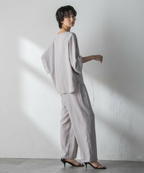 MAYSON GREY / メイソングレイ その他パンツ | 【一瞬で楽とキレイを叶える】タンブラーブッチャーイージーワイドパンツ≪セットアップ対応≫ | 詳細28
