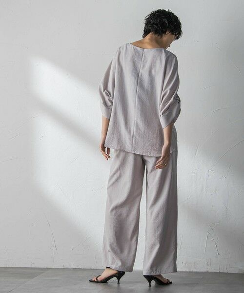 MAYSON GREY / メイソングレイ その他パンツ | 【一瞬で楽とキレイを叶える】タンブラーブッチャーイージーワイドパンツ≪セットアップ対応≫ | 詳細30