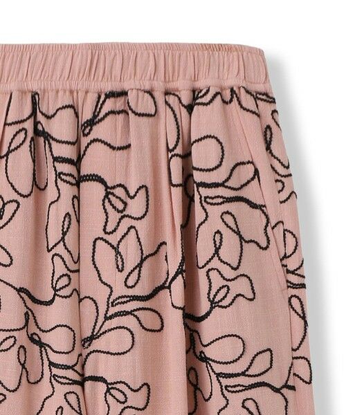 MAYSON GREY / メイソングレイ その他パンツ | ボタニカル刺繍イージーワイドパンツ | 詳細21