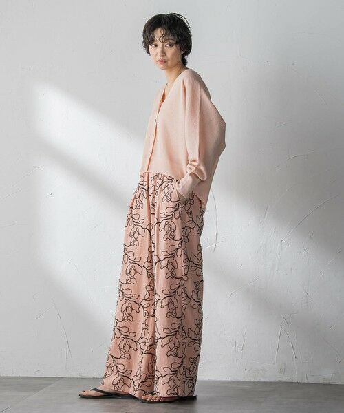 MAYSON GREY / メイソングレイ その他パンツ | ボタニカル刺繍イージーワイドパンツ | 詳細15