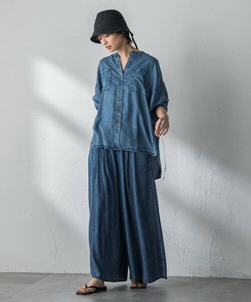 MAYSON GREY / メイソングレイ その他パンツ | ≪レビュー評価★4.8獲得≫【新色追加】ゆれるデニムフレアパンツ | 詳細15