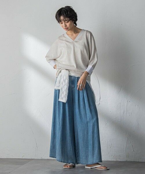 MAYSON GREY / メイソングレイ その他パンツ | ゆれるデニムフレアパンツ | 詳細17