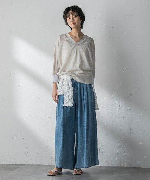 MAYSON GREY / メイソングレイ その他パンツ | ゆれるデニムフレアパンツ | 詳細18