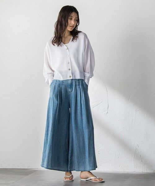 MAYSON GREY / メイソングレイ その他パンツ | ゆれるデニムフレアパンツ | 詳細20