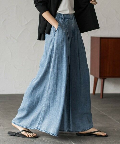 MAYSON GREY / メイソングレイ その他パンツ | ゆれるデニムフレアパンツ | 詳細19