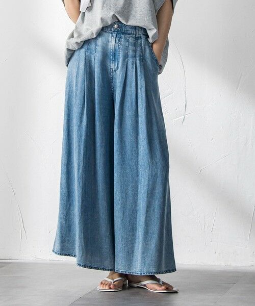 MAYSON GREY / メイソングレイ その他パンツ | ゆれるデニムフレアパンツ | 詳細8