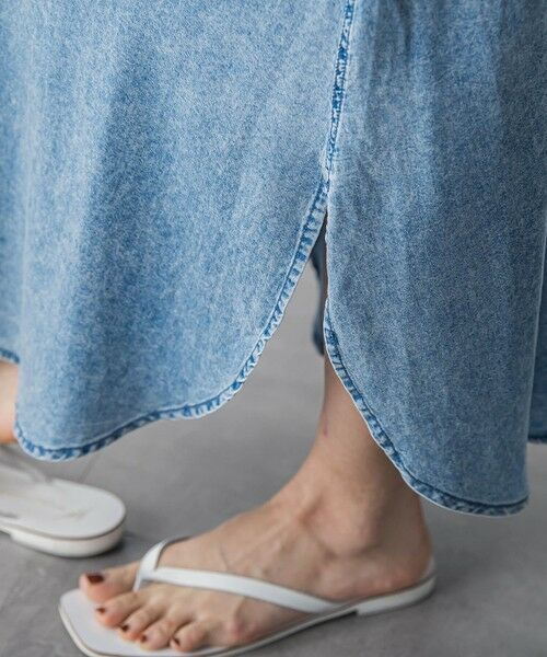 MAYSON GREY / メイソングレイ ミニ・ひざ丈スカート | ゆれるデニムサークルスカート | 詳細29