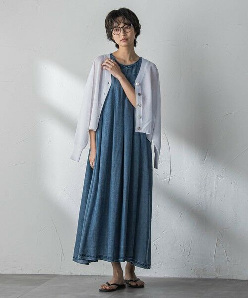 MAYSON GREY / メイソングレイ カーディガン・ボレロ | シアージャガードドルマンニットカーディガン | 詳細10