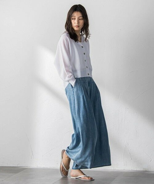 MAYSON GREY / メイソングレイ カーディガン・ボレロ | シアージャガードドルマンニットカーディガン | 詳細14