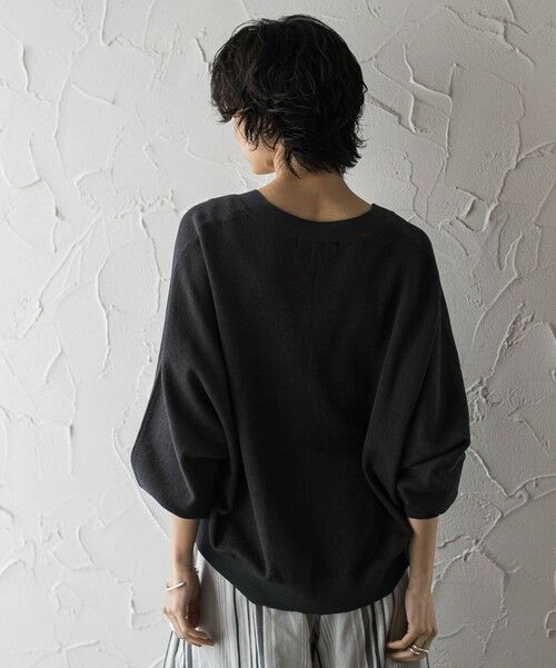 MAYSON GREY / メイソングレイ カーディガン・ボレロ | シアージャガードドルマンニットカーディガン | 詳細28