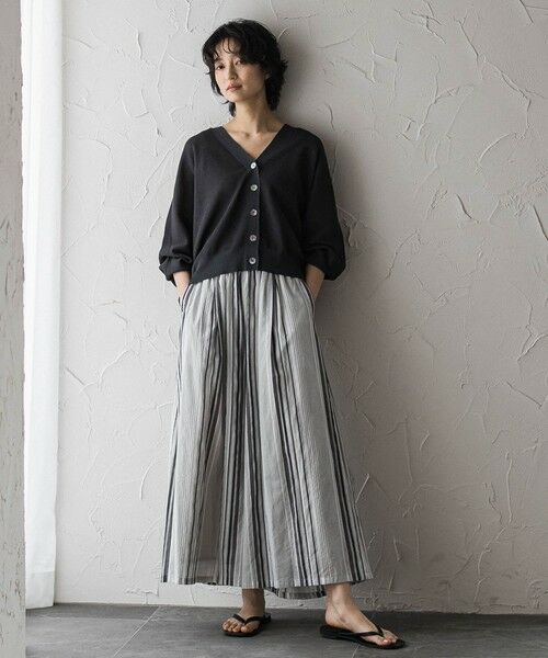 MAYSON GREY / メイソングレイ カーディガン・ボレロ | シアージャガードドルマンニットカーディガン | 詳細30