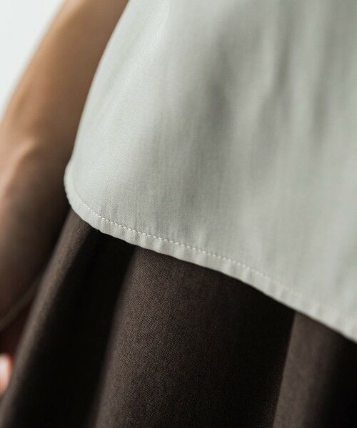 MAYSON GREY / メイソングレイ シャツ・ブラウス | シャンブレーワイドスリーブVネックブラウス | 詳細22