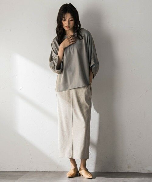 MAYSON GREY / メイソングレイ シャツ・ブラウス | シャンブレーワイドスリーブVネックブラウス | 詳細29