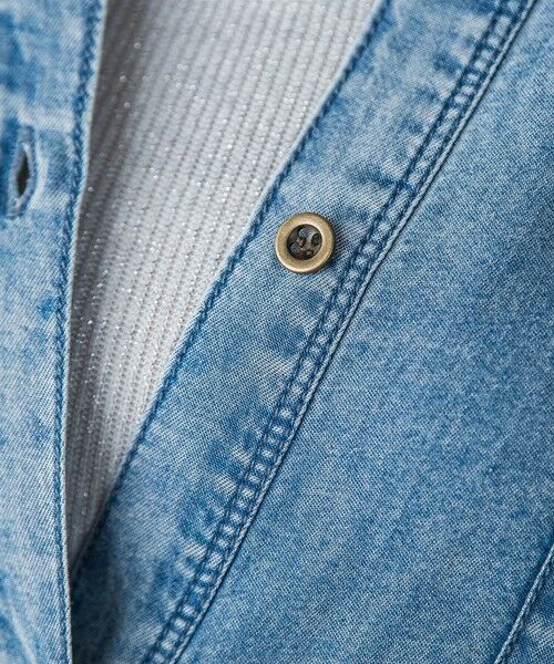 MAYSON GREY / メイソングレイ シャツ・ブラウス | ゆれるデニムドルマンシャツ | 詳細17