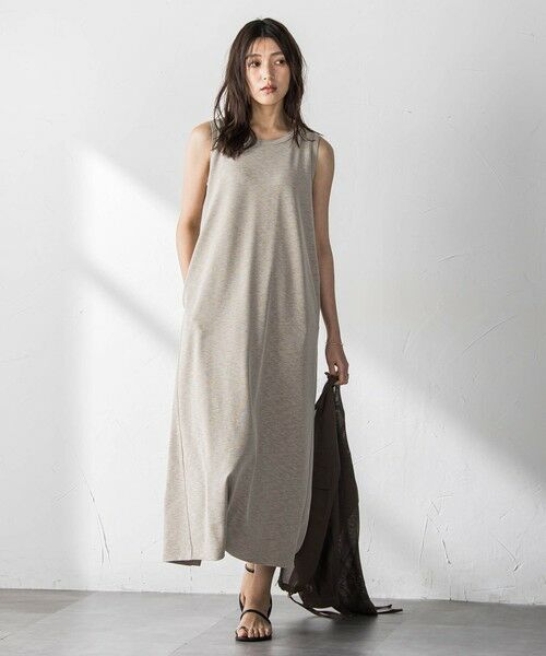 MAYSON GREY / メイソングレイ ロング・マキシ丈ワンピース | 叶えるカットタンクワンピース | 詳細15