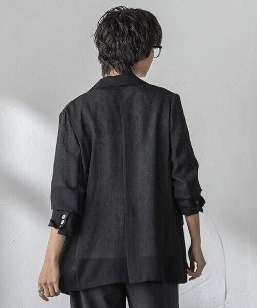 MAYSON GREY / メイソングレイ テーラードジャケット | ヴィンテージメッシュダブルブレストジャケット | 詳細10