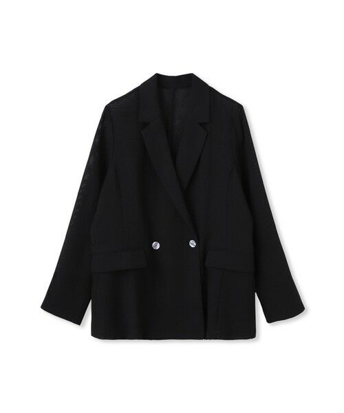 MAYSON GREY / メイソングレイ テーラードジャケット | ヴィンテージメッシュダブルブレストジャケット | 詳細16