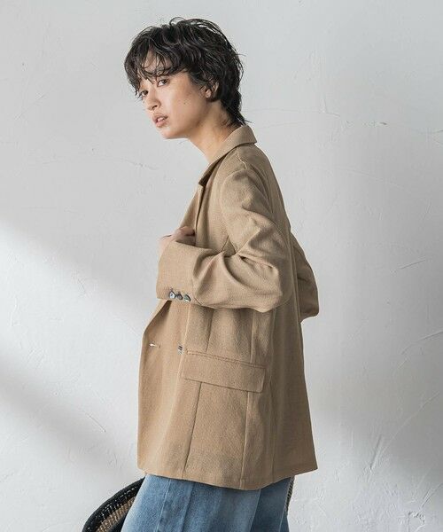 MAYSON GREY / メイソングレイ テーラードジャケット | ヴィンテージメッシュダブルブレストジャケット | 詳細18