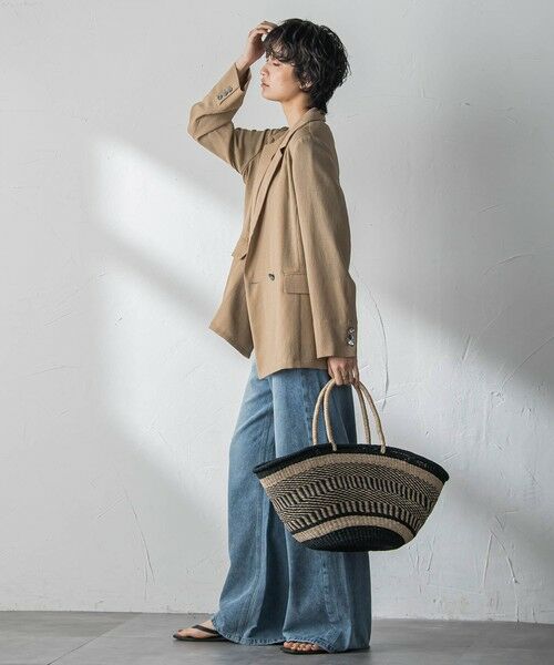 MAYSON GREY / メイソングレイ テーラードジャケット | ヴィンテージメッシュダブルブレストジャケット | 詳細22