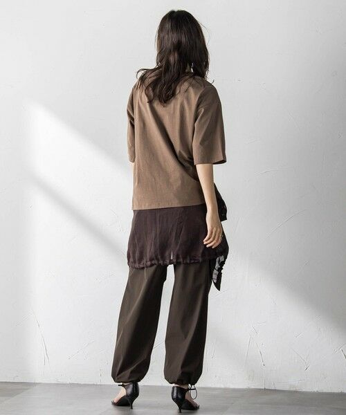 MAYSON GREY / メイソングレイ カットソー | ビンテージライクメッセージルーズTシャツ | 詳細6