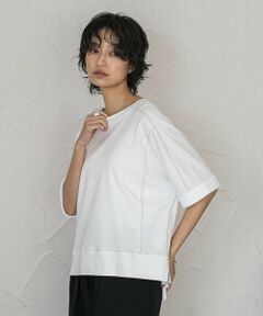 MAYSON GREY / メイソングレイ カットソー | トリケア配色ステッチプルオーバー