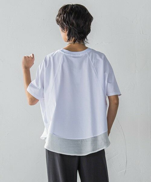 MAYSON GREY / メイソングレイ カットソー | 【新色追加 / WEB限定カラーあり】ドライコットンラウンドヘムドルマンプルオーバー | 詳細3