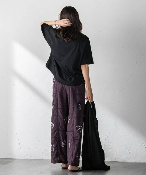 MAYSON GREY / メイソングレイ その他パンツ | 【40周年限定】パッチワーク刺繍イージーワイドパンツ | 詳細26
