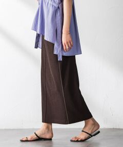 MAYSON GREY / メイソングレイ ミニ・ひざ丈スカート | 叶えるカットIラインスカート