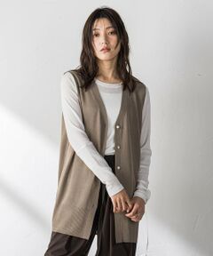 MAYSON GREY / メイソングレイ ダウンジャケット・ベスト | ハイゲージロングジレ
