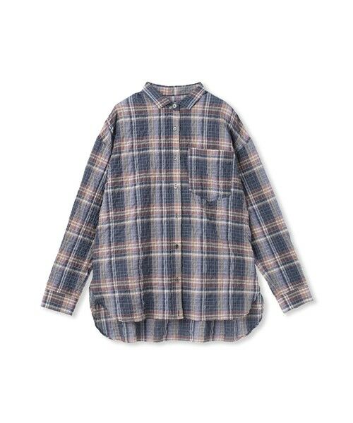MAYSON GREY / メイソングレイ シャツ・ブラウス | シュリンクチェック2WAYカシュクールシャツ | 詳細13