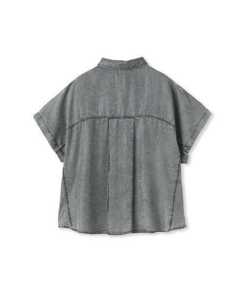 MAYSON GREY / メイソングレイ シャツ・ブラウス | ゆれるデニム5分袖スキッパーブラウス | 詳細27