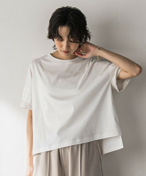 MAYSON GREY / メイソングレイ カットソー | 汗ジミ防止バイカラーTシャツ | 詳細1