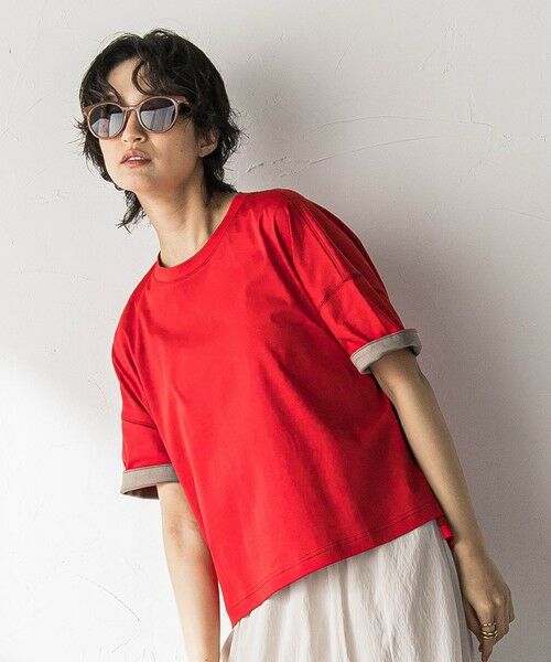 MAYSON GREY / メイソングレイ カットソー | 汗ジミ防止バイカラーTシャツ | 詳細11