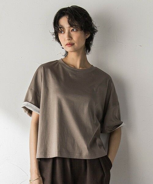 MAYSON GREY / メイソングレイ カットソー | 汗ジミ防止バイカラーTシャツ | 詳細17