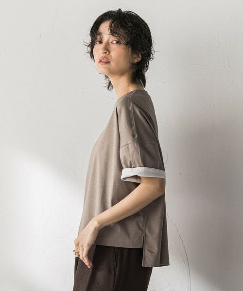 MAYSON GREY / メイソングレイ カットソー | 汗ジミ防止バイカラーTシャツ | 詳細18