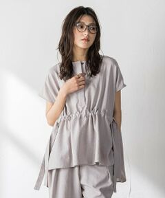 MAYSON GREY / メイソングレイ シャツ・ブラウス | 【一瞬で楽とキレイを叶える】ウエストマークフレンチブラウス