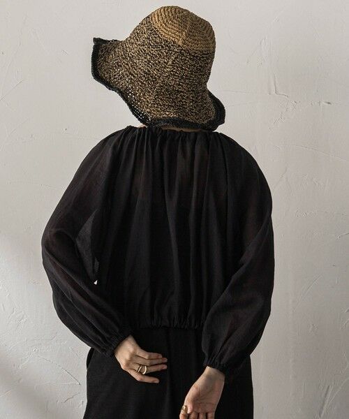MAYSON GREY / メイソングレイ シャツ・ブラウス | 前後2WAYシアーギャザーブラウス | 詳細26